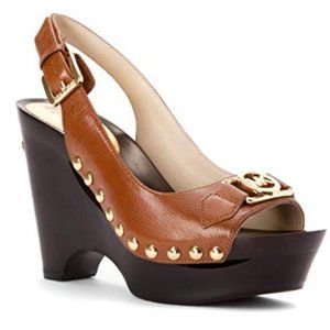 Michael Kors Brown Wedges